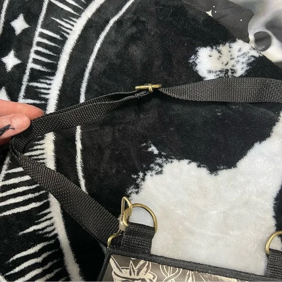 Potions, Poisons & Bats Gothic Witchy Crossbody Mini Bag - Picture 5 of 8
